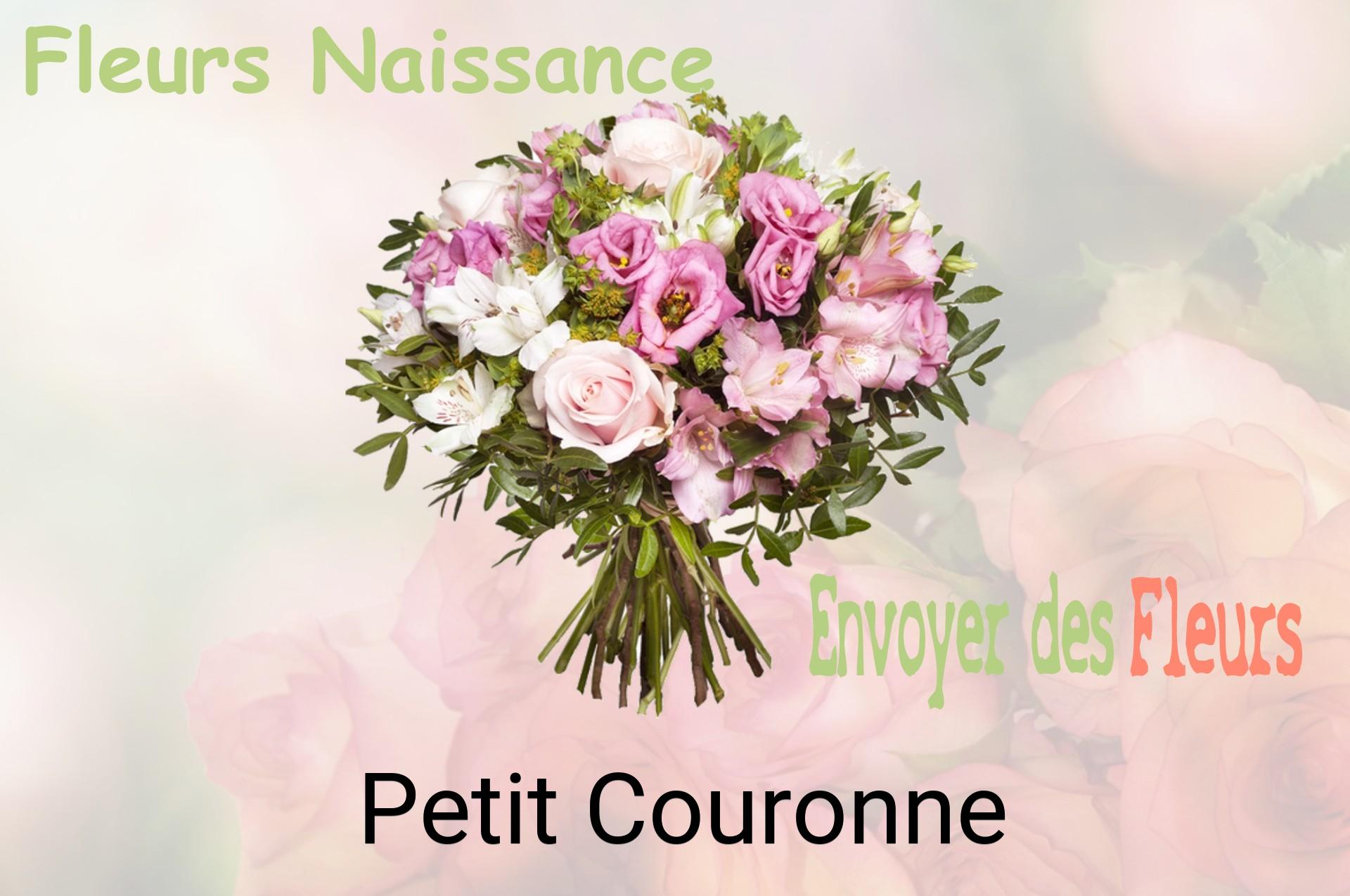 Bouquet de fleurs de naissance livré à Petit-Couronne